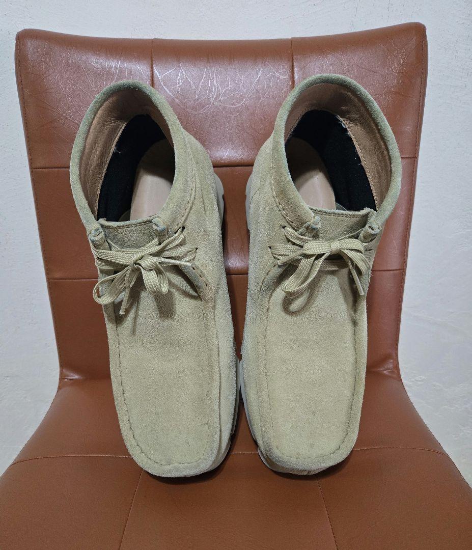 クラークス ビームス別注 コラボ ワラビー ゴアテックス 防水スエード