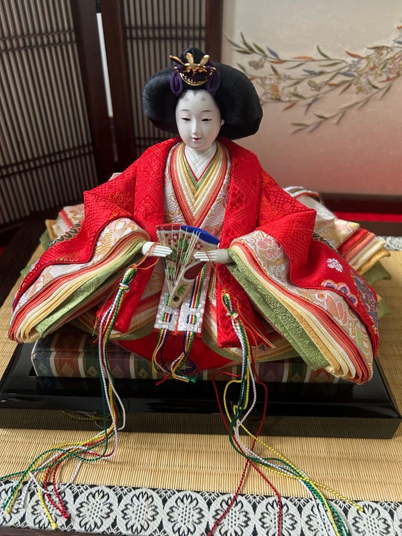 京都製 雛人形 男雛 女雛 セット　最終価格値下げ不可　1月5日まで！
