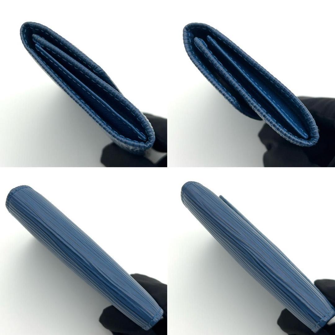 ルイヴィトン エピ ケース 小銭入れ ブルー 男女兼用