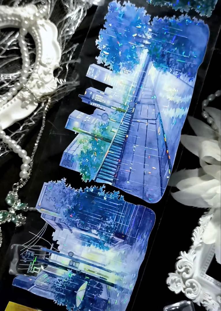 安いキッチン・日用品・その他 - 海外マスキングテープ巻売り 潮湿雨夜