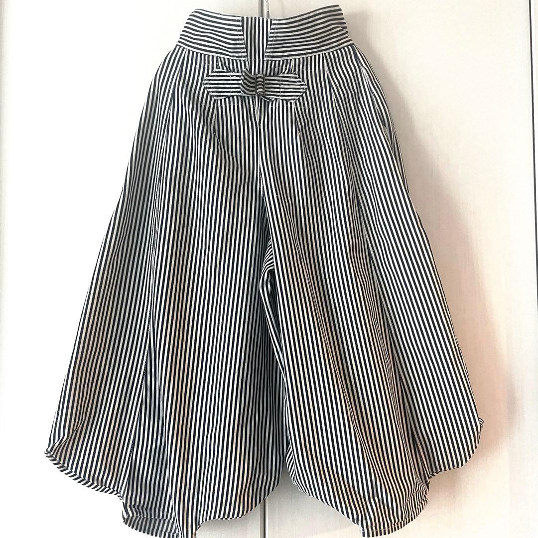 【美品】セールChloe クロエ コレクション ヒッコリーデニムワイドパンツ