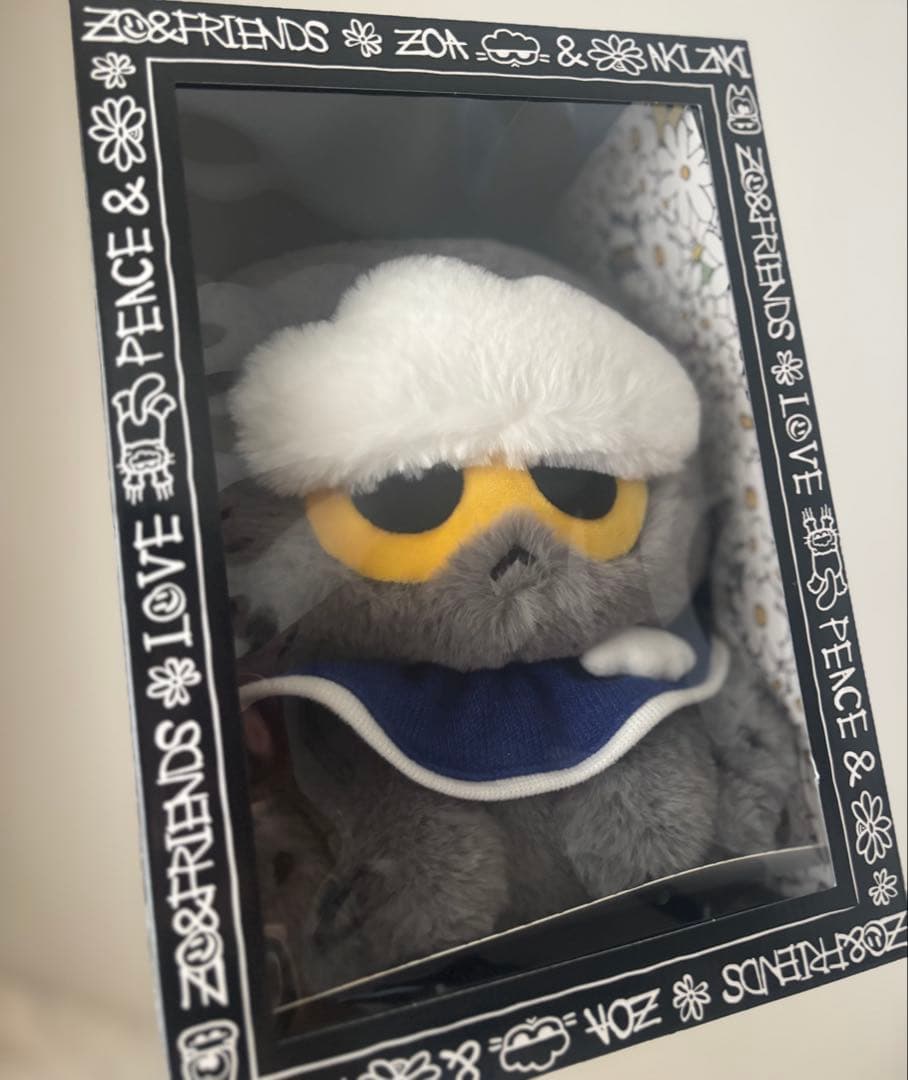 ZO&FRIENDS ポップアップ ZOA ぬいぐるみ ミディアム アイドル ZOA