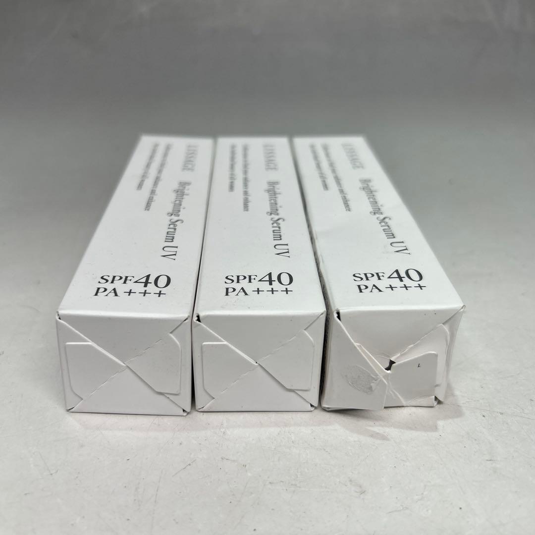 LISSAGE ブライトニングセラム UV 30g SPF40 PA+++ 3個