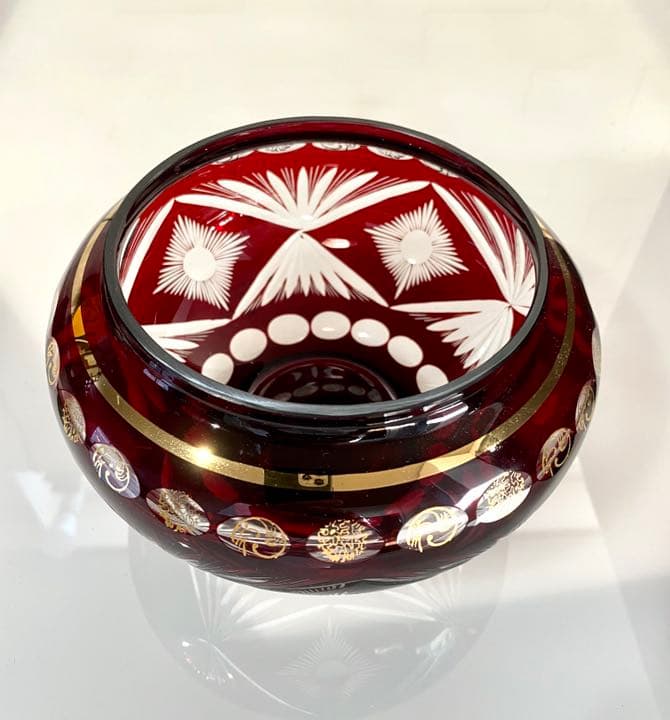 薩摩切子 薩摩切子を復刻された大阪カメイガラスの製品 薩摩切子工芸品