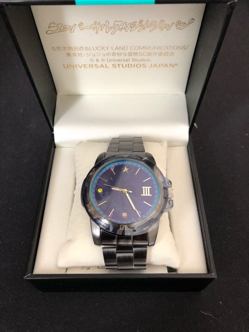 新品未使用‼︎】USJ ジョジョの奇妙な冒険 時計 空条承太郎モデル