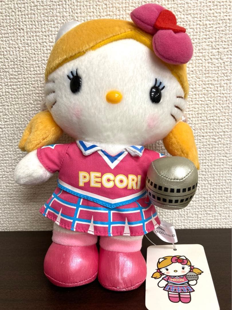 キティ　ゴリエ　コラボ　ぬいぐるみ Sanrio フジテレビ　吉本興業　タグ付き