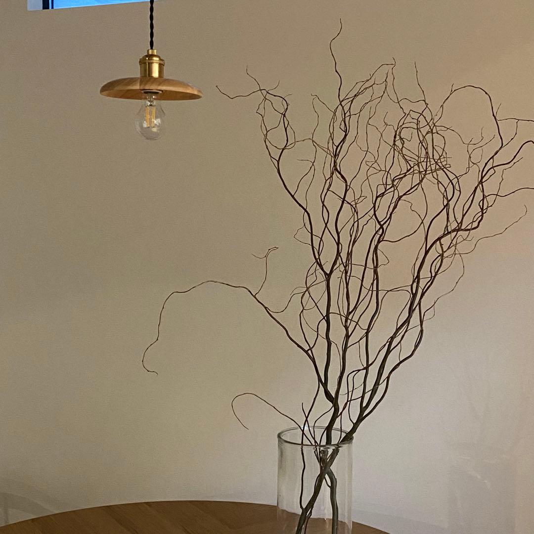 真鍮ソケットとウッドシェード