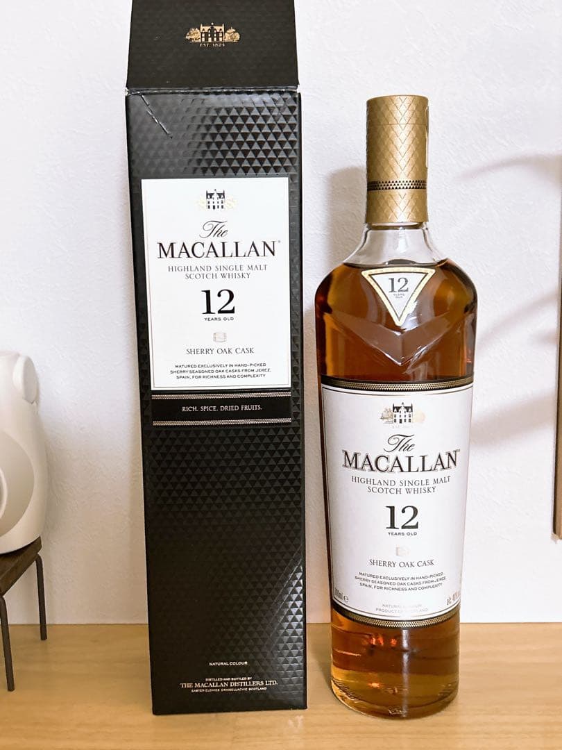 The Macallan 12年 シェリーオークカスク 700ml - メルカリ