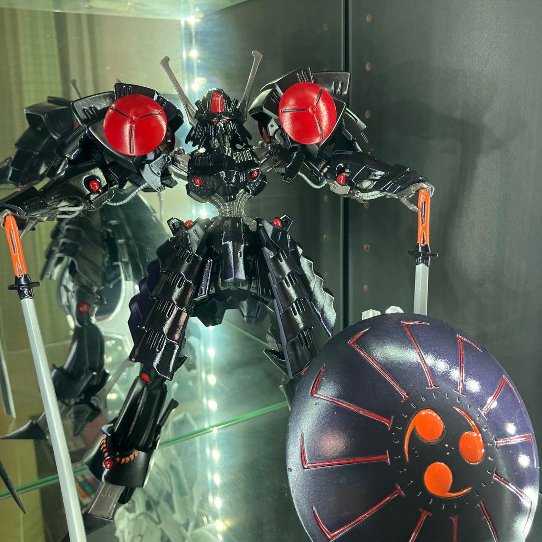 ジャンク品、ボークス1/100バッシュザブラックナイト　レジンキャスト完成品 ジャンク品、ボークス1/100バッシュザブラックナイト レジンキャスト