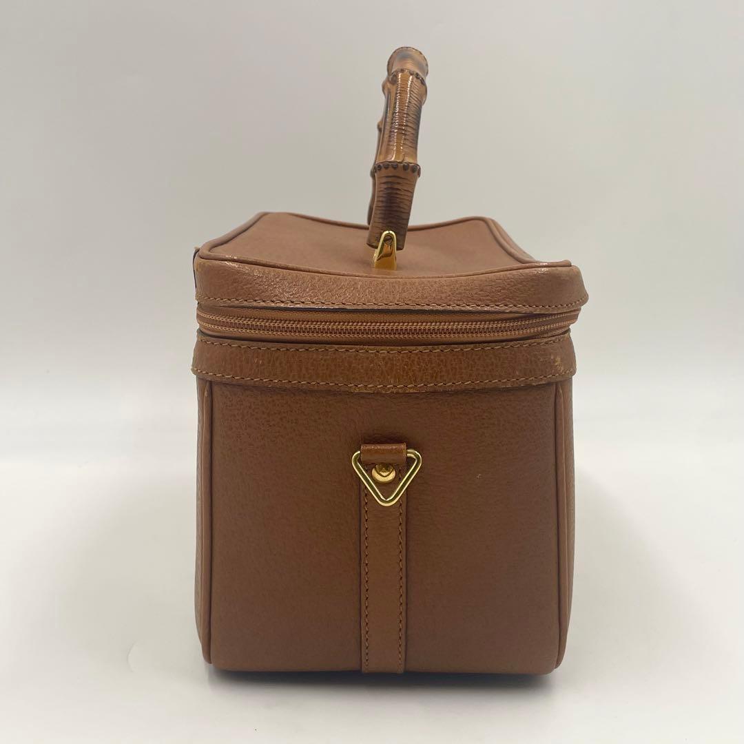 GUCCI グッチ バンブー バニティバッグ 2way ハンドバッグ ショルダー