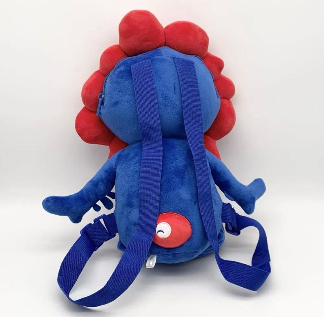 【新品】【希少】大阪万博会場限定にっこりミャクミャクぬいぐるみリュック