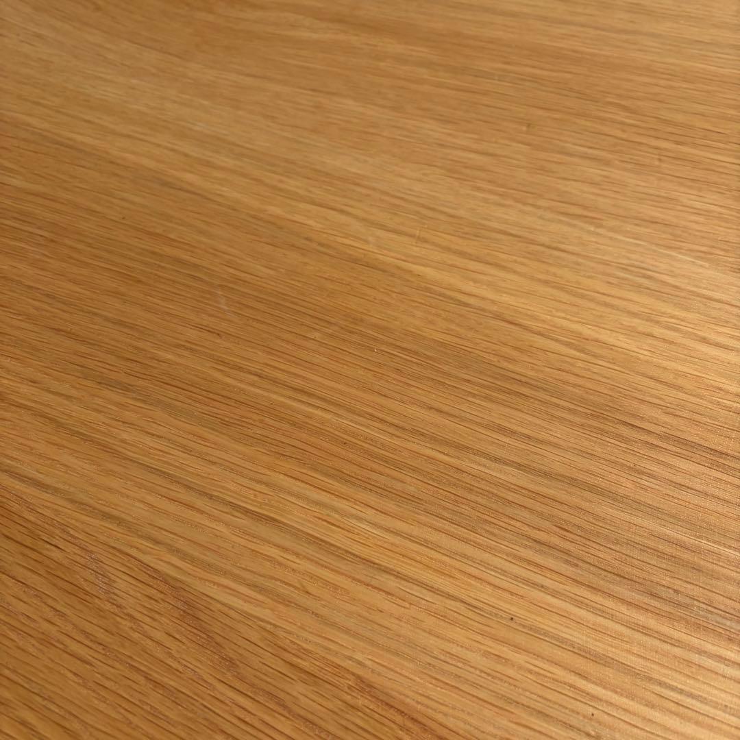 【廃盤希少】無印良品 オーク材 板と脚でできた木製テーブル 140×80cm