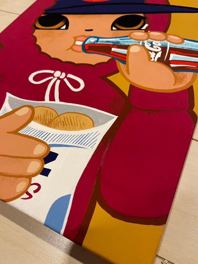 zecs 原画 yumyum グラフィティ 現代アート コカコーラ