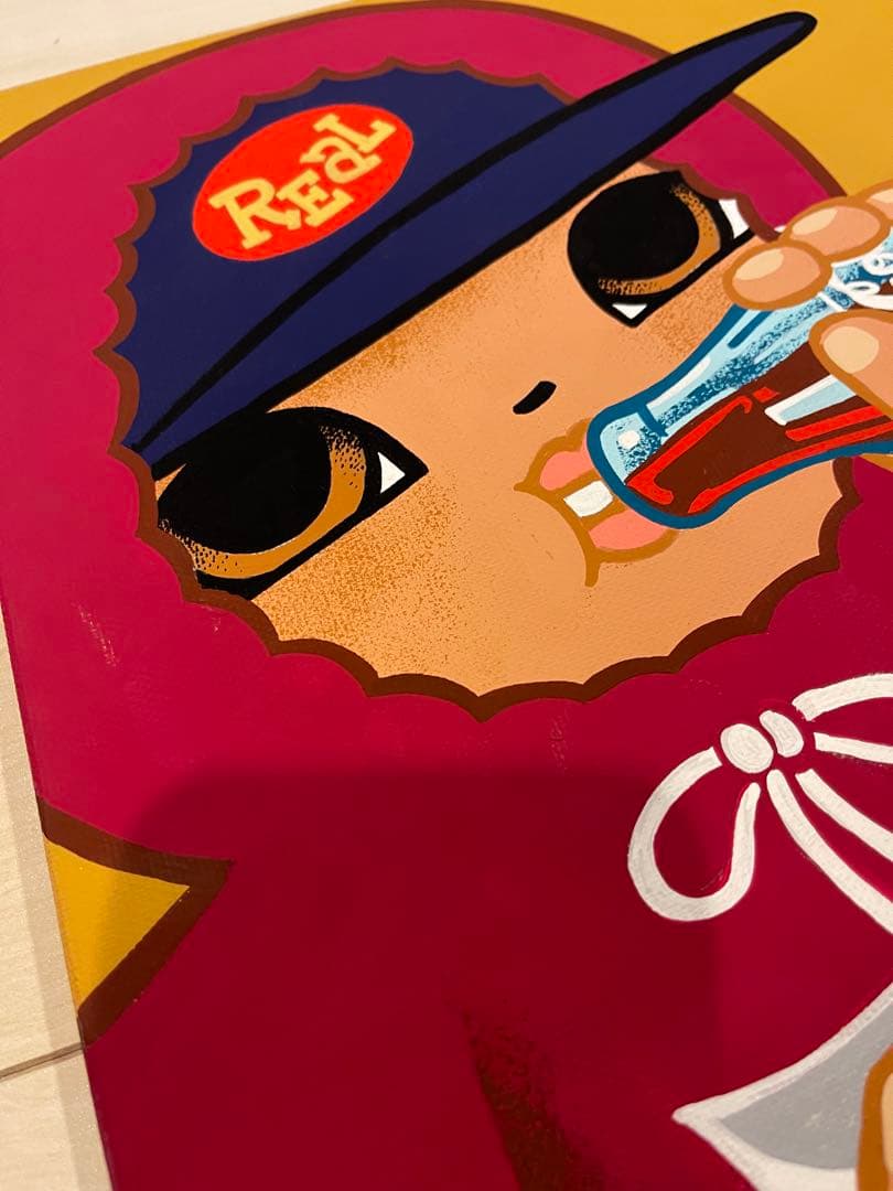 zecs 原画 yumyum グラフィティ 現代アート コカコーラ