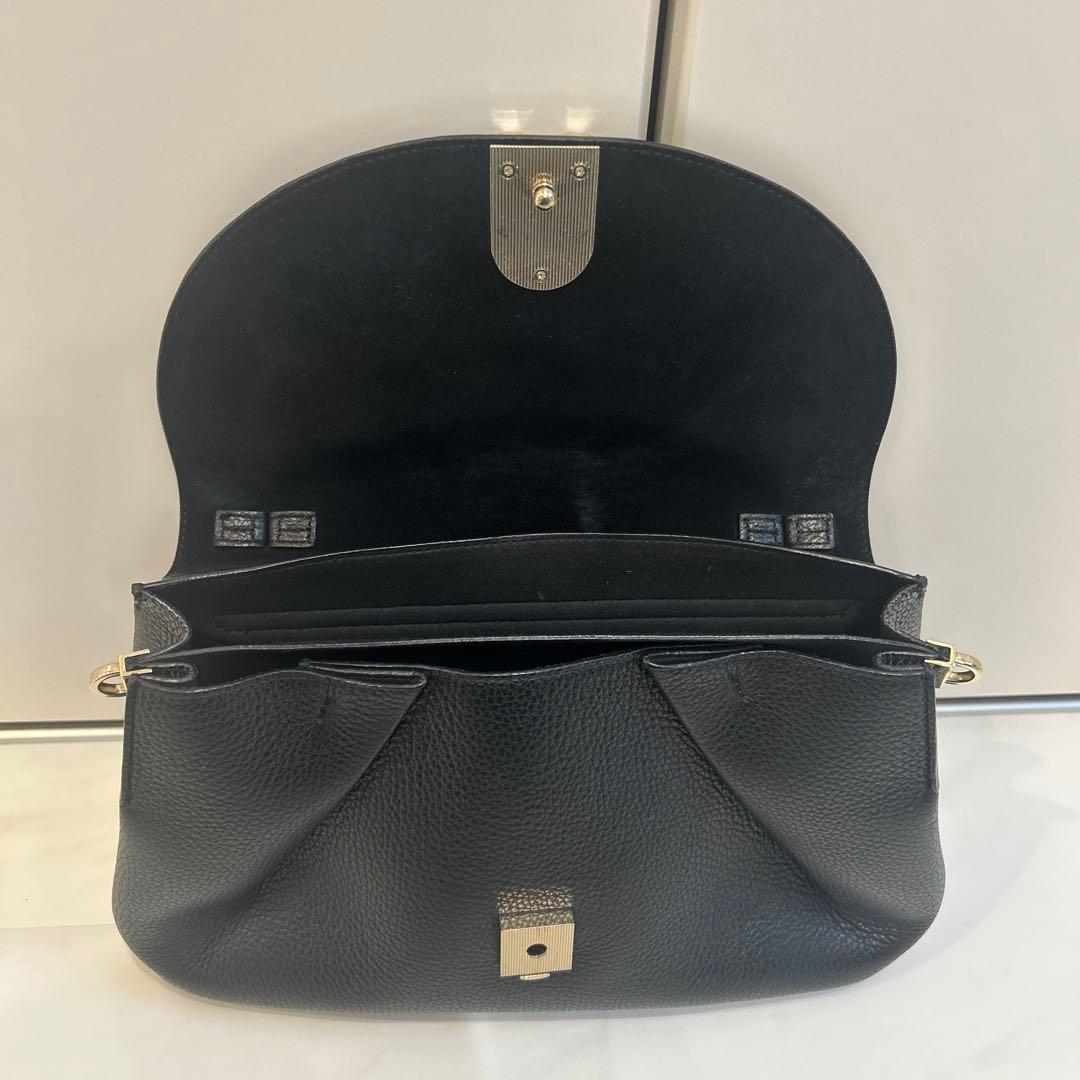 美品 FURLA フルラ スリーク 2way ハンドバッグ ショルダーバッグ
