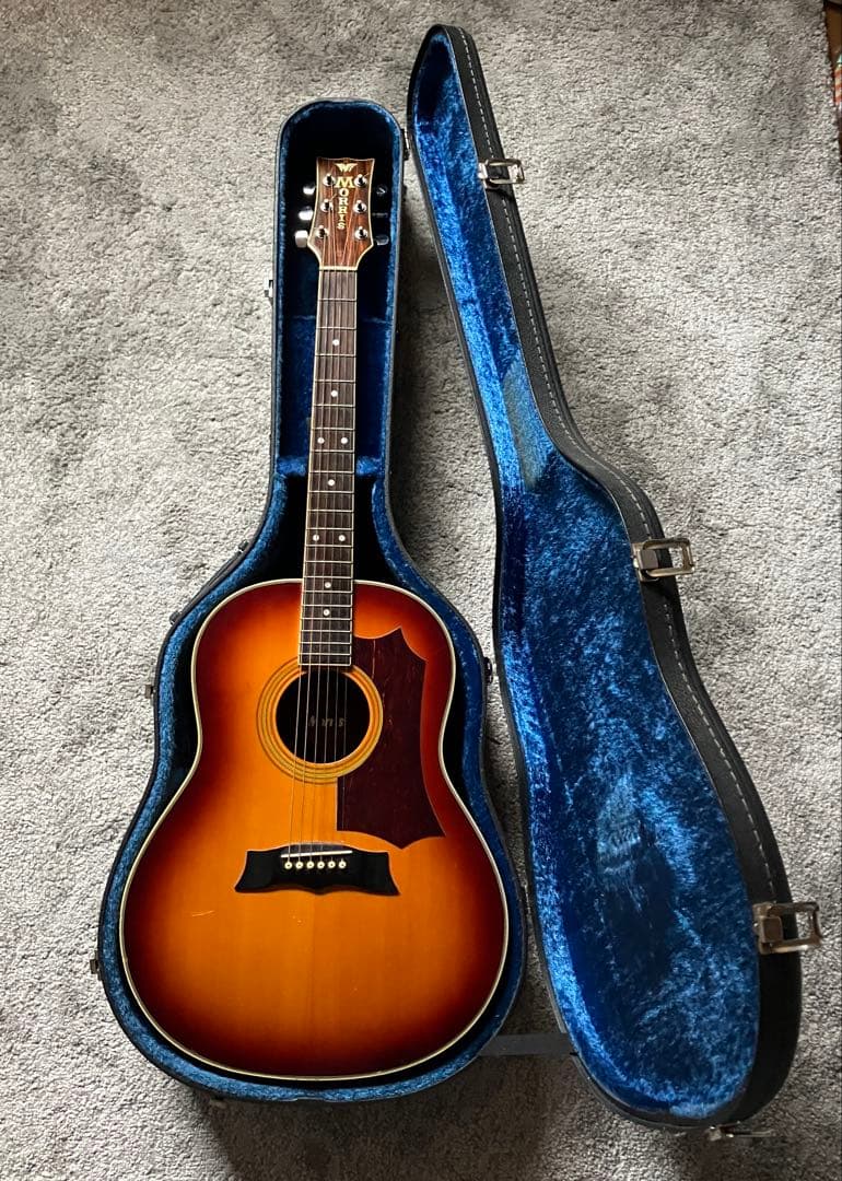 Morris MG-30 アコースティックギター 縦ロゴ 縦ロゴ Morris モーリス