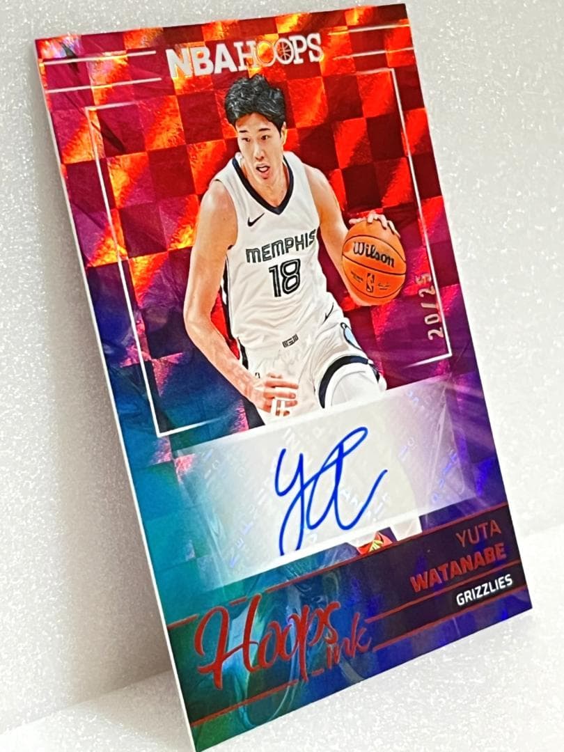 2018-2019 渡邊雄太 サインカード【世界に5枚】 NBA 大谷翔平 2018