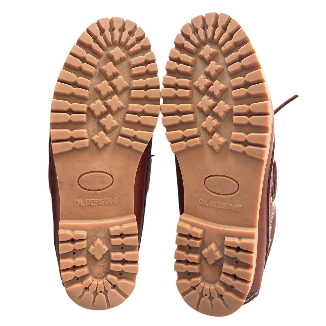 美品✨ リーガル デッキシューズ （24.5㌢） JE-38 ブラウン 3eye