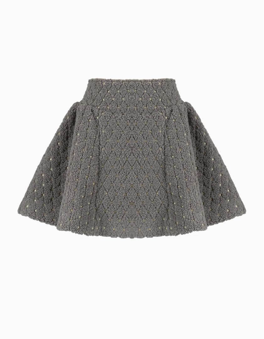 Bibiy新品ODETTE BOA PLEATED SKIRT