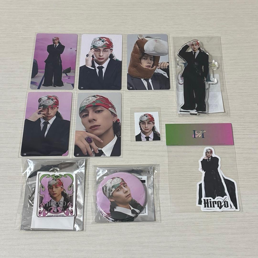 INI 西洸人 アクスタ ステッカー トレカ アクキー 缶バ ID POPUP