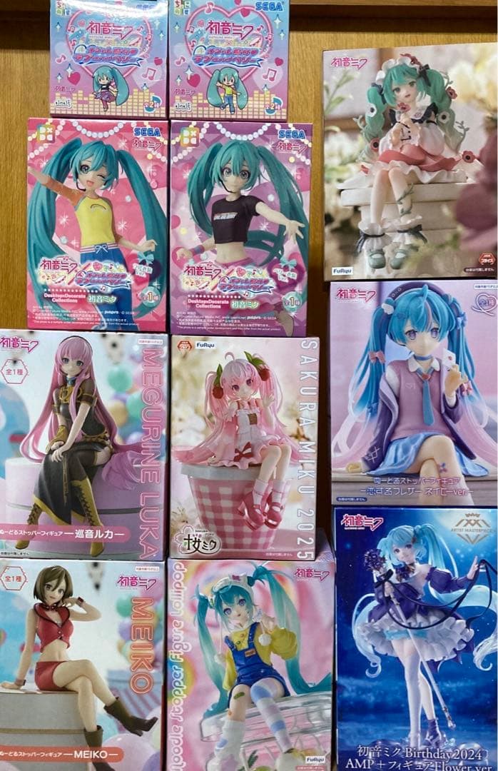 初音ミク 最新プライズフィギュアまとめ売り 11種 詰め合わせセット
