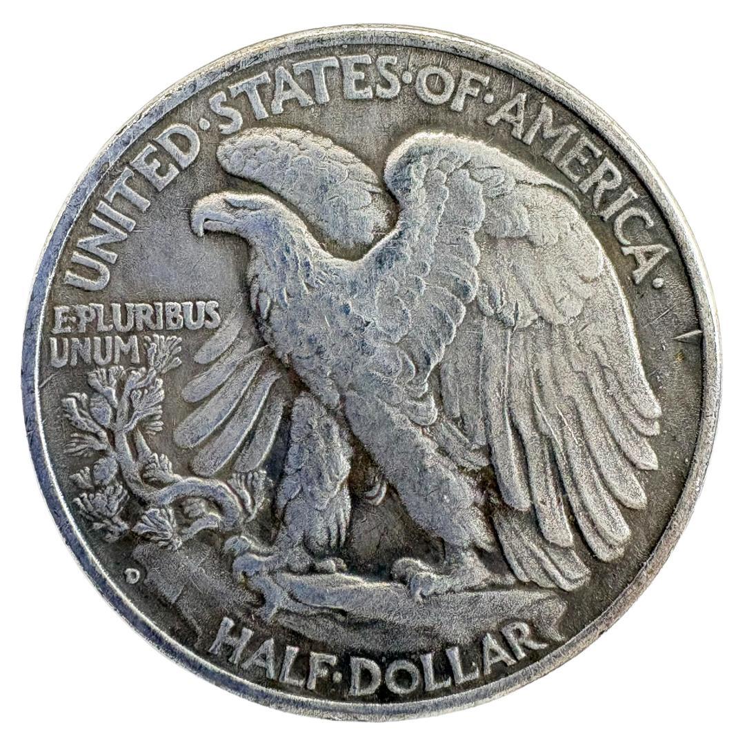 アメリカ ウォーキングリバティ ハーフダラー 銀貨 1933年 レプリカ