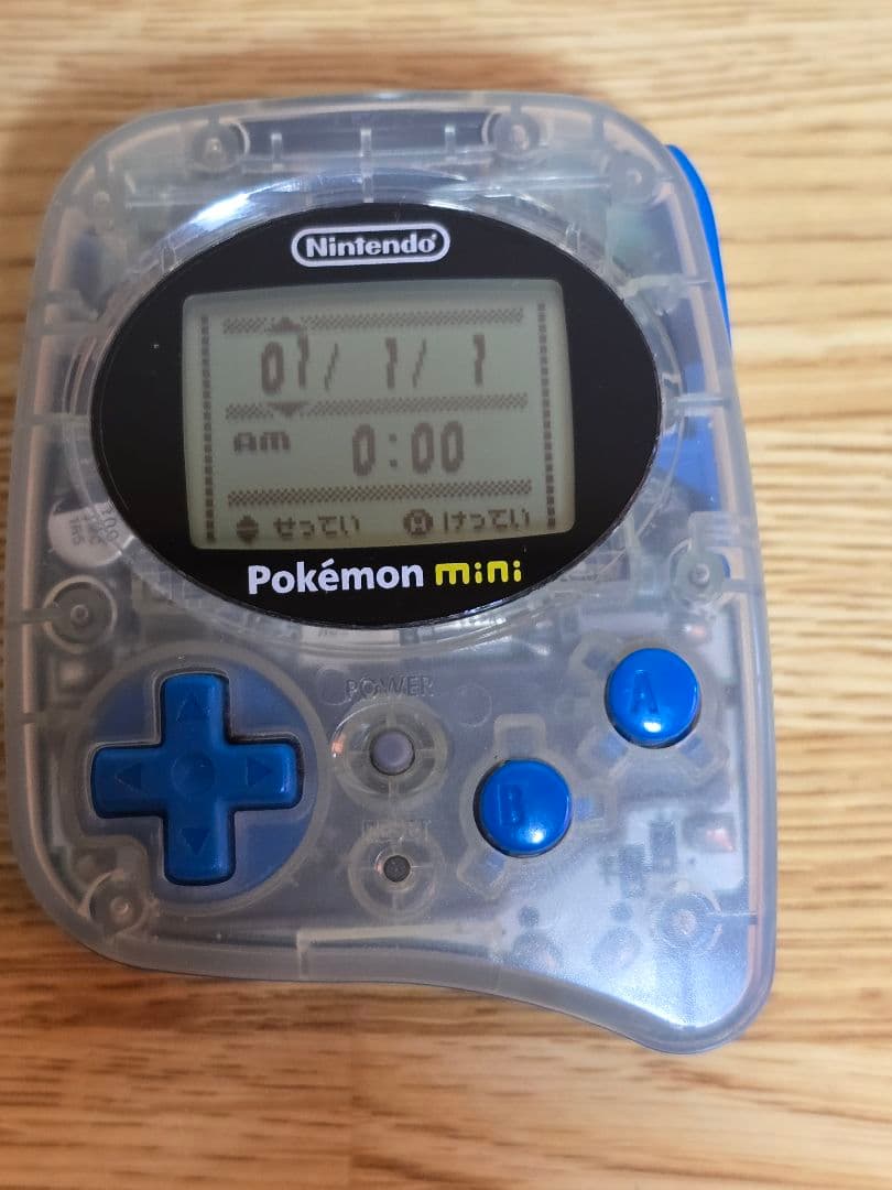 #952 Nintendo Pokémon mini クリアブルー