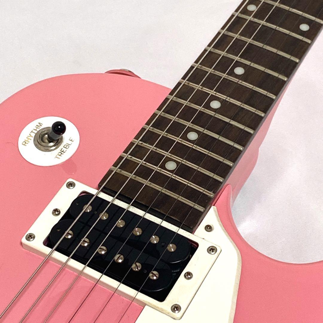 エピフォン レスポール100 ピンク エレキギター 限定品 稀少 - メルカリ