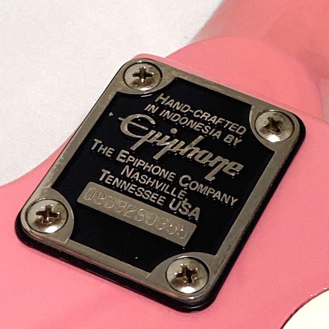 エピフォン レスポール100 ピンク エレキギター 限定品 稀少 - メルカリ