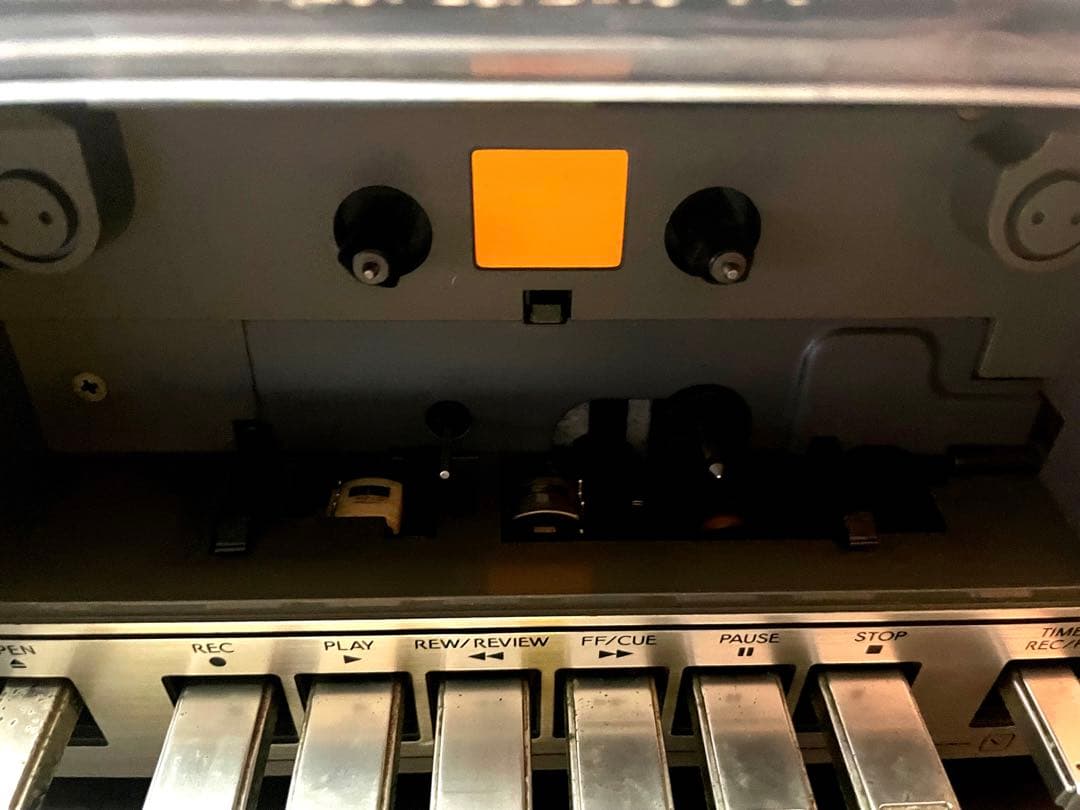 昭和レトロ東芝Aurex カセットデッキPC-X10 ほぼ完動品