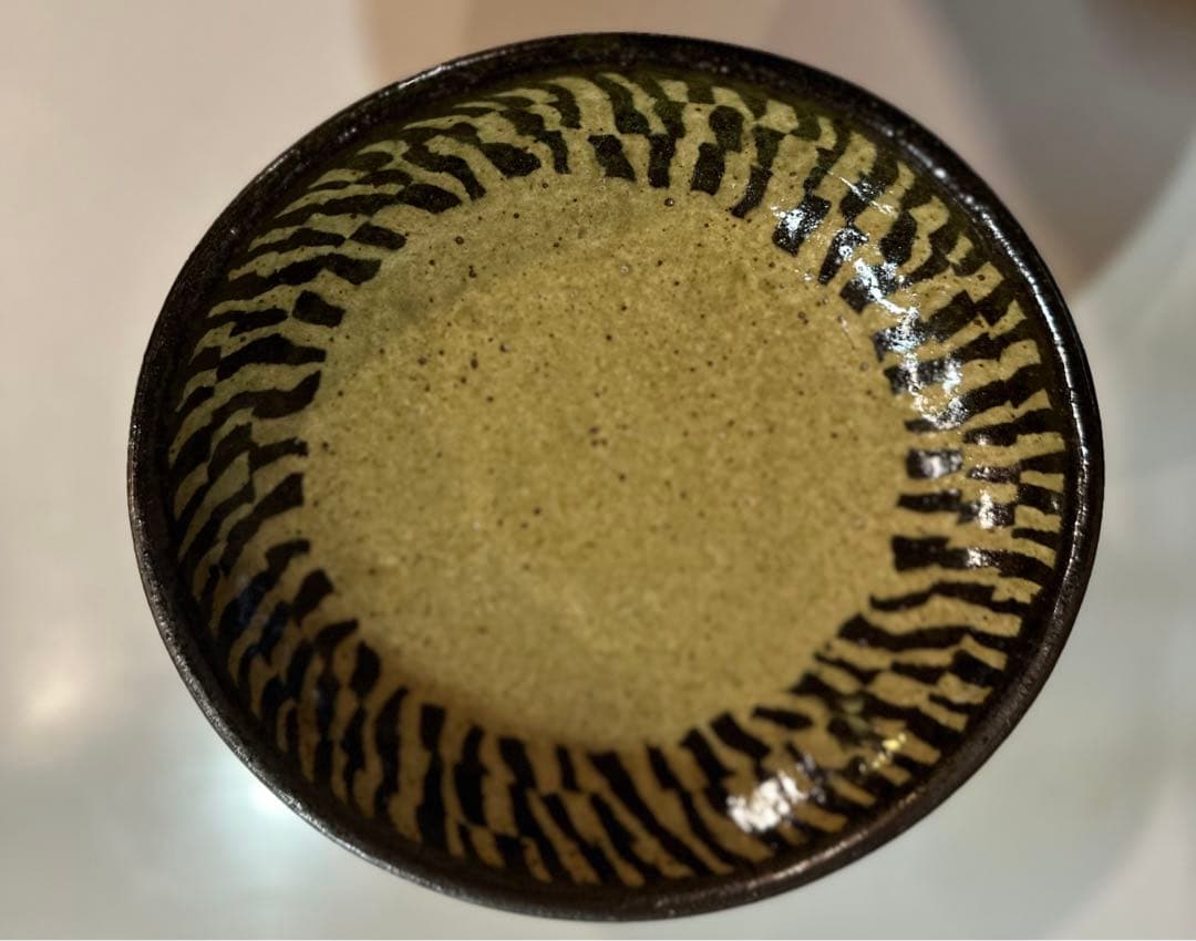 【新品、未使用】掛谷康樹　惣堂窯　練り上げ七寸皿