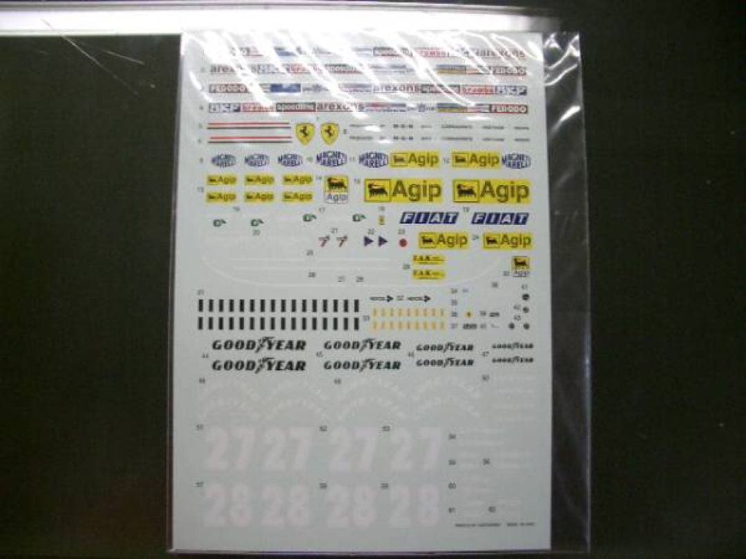 1/20 スタジオ27 フェラーリ126C2 サンマリノGP メタル製キット