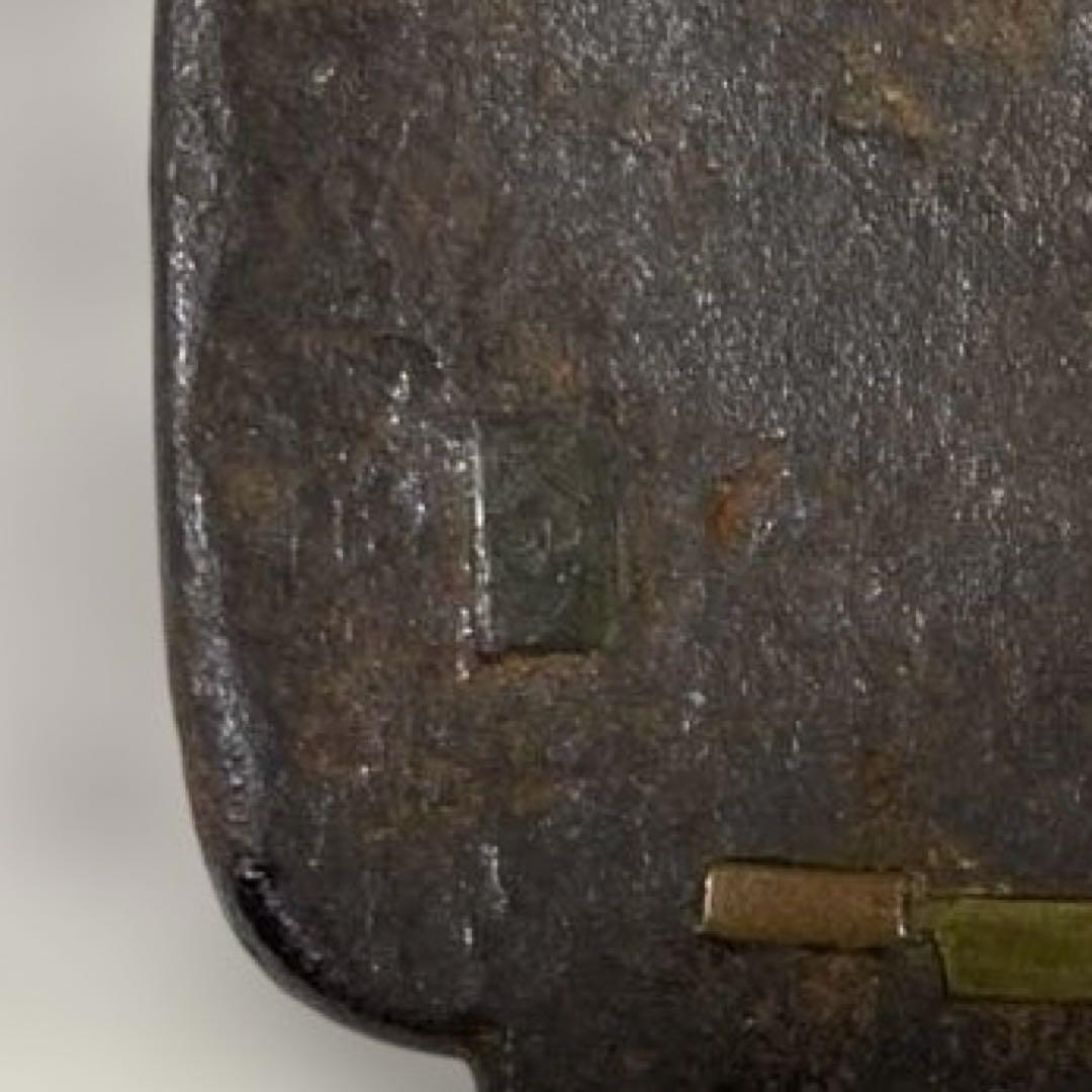 B-61 鍔　三名合作　在銘　武具　刀装具　日本　骨董品　時代物　美術品　工芸品