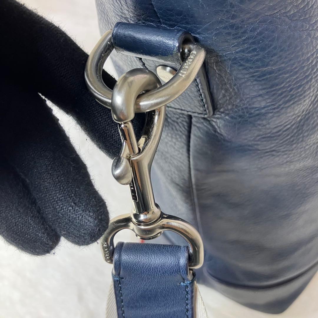 コーチ✨ヘリテージ レザー ユーティリティー A4 2way ビジネスバッグ