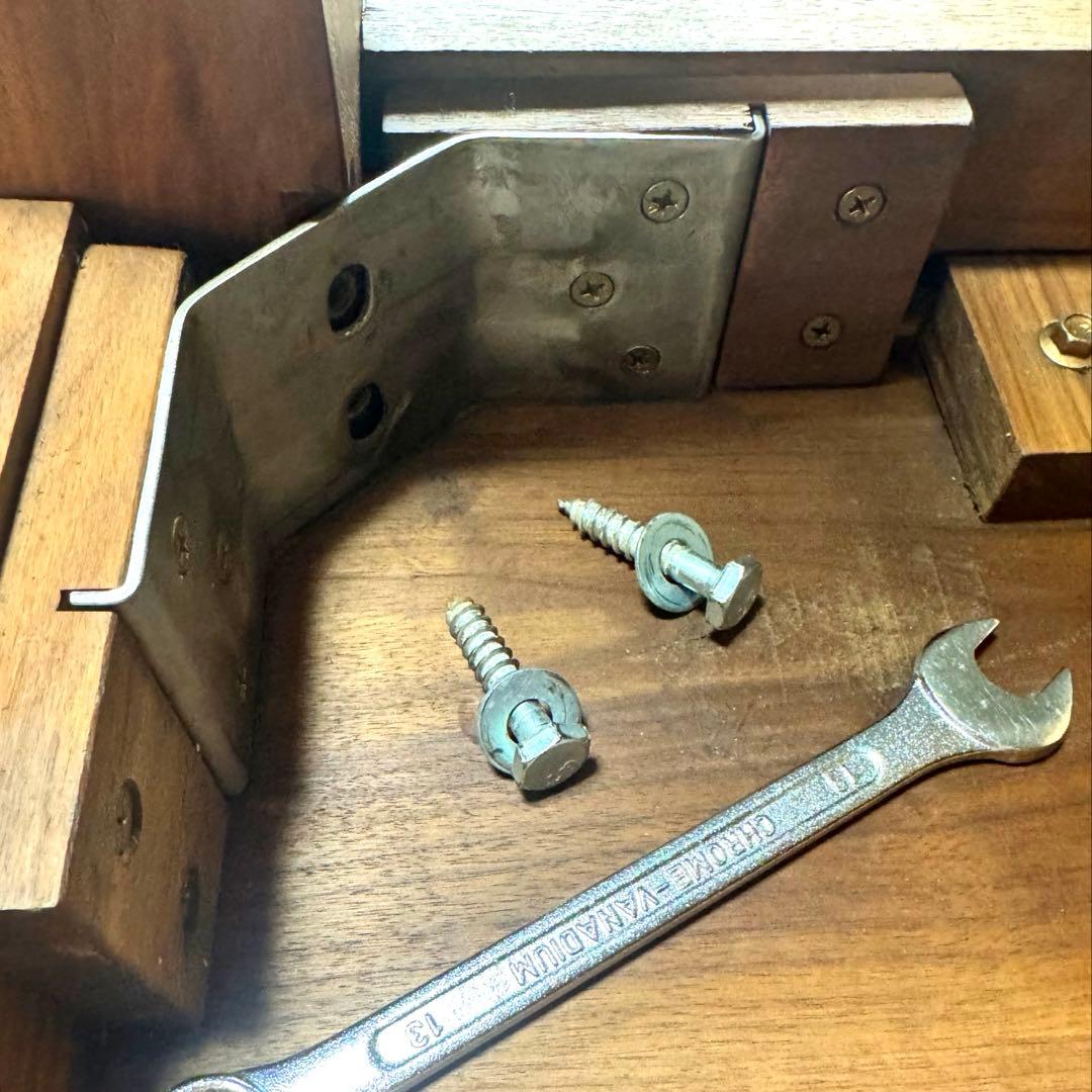 ダイニングテーブル　ウォールナット　無垢　180cm メンテナンス済み　送料込み