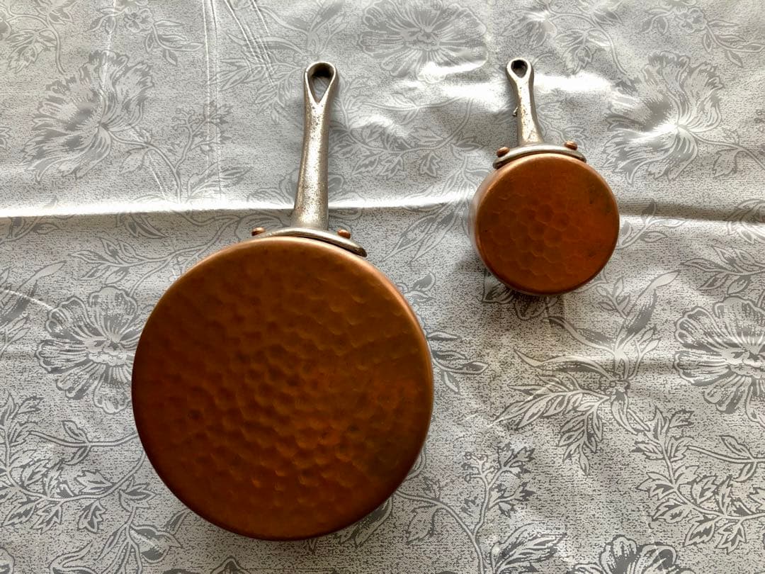 銅なべ 5サイズセット アンティークレトロ満載 - メルカリ