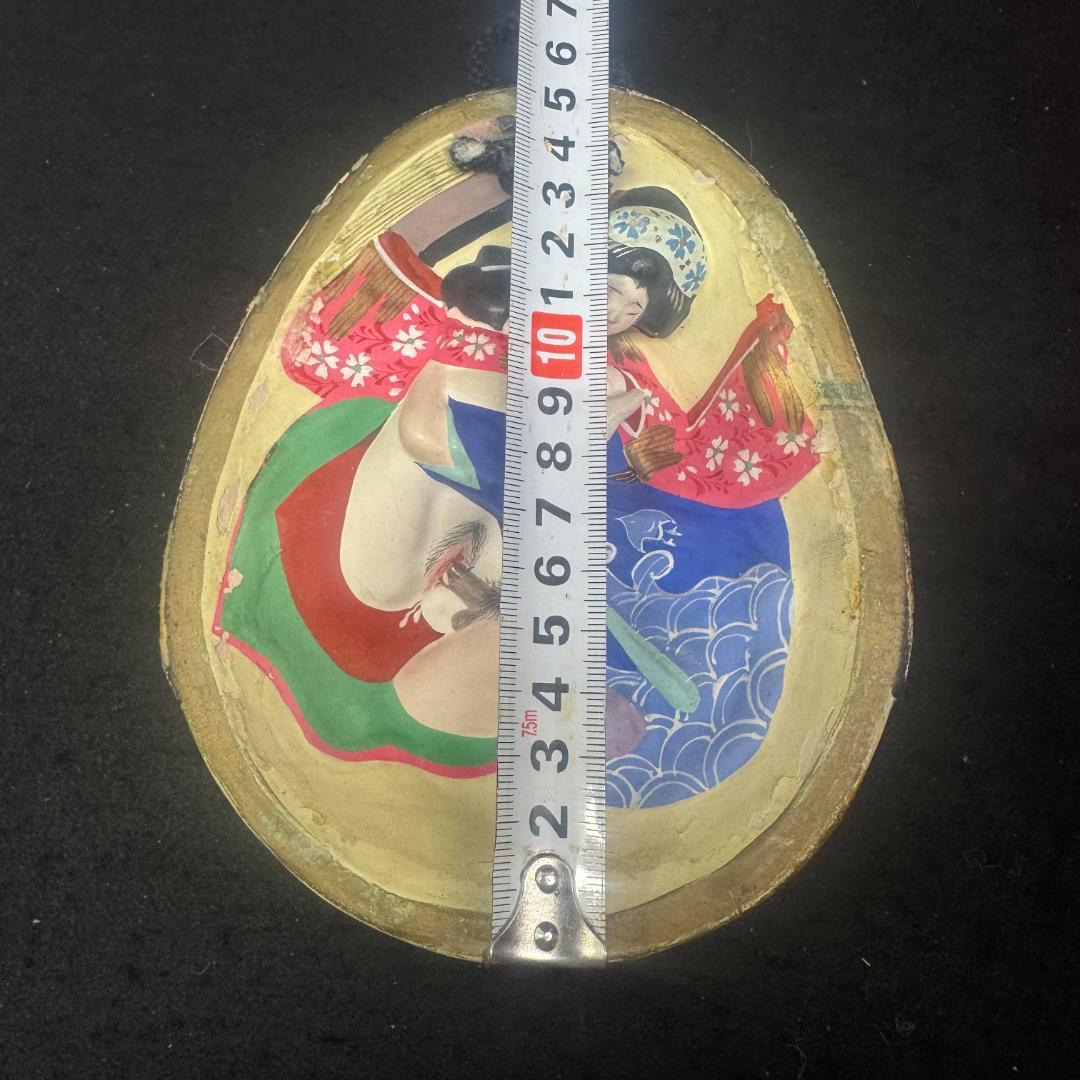 時代物 春画人形 裏隠し春画人形 お福 おかめ面 壁掛け