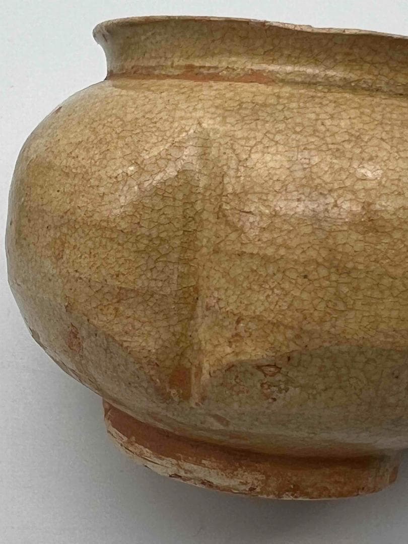 宋時代 白磁 青白磁瓜棱壺二個 茶入れ 煎茶道具 唐物(