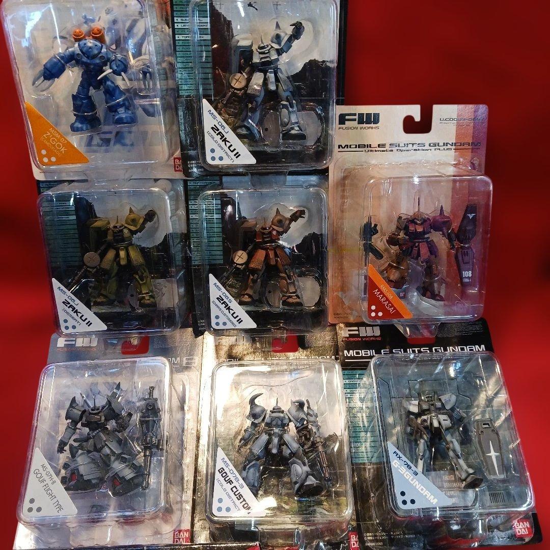 ガンダム アルティメットオペレーションシリーズ　8体　ジオラマフィギュア