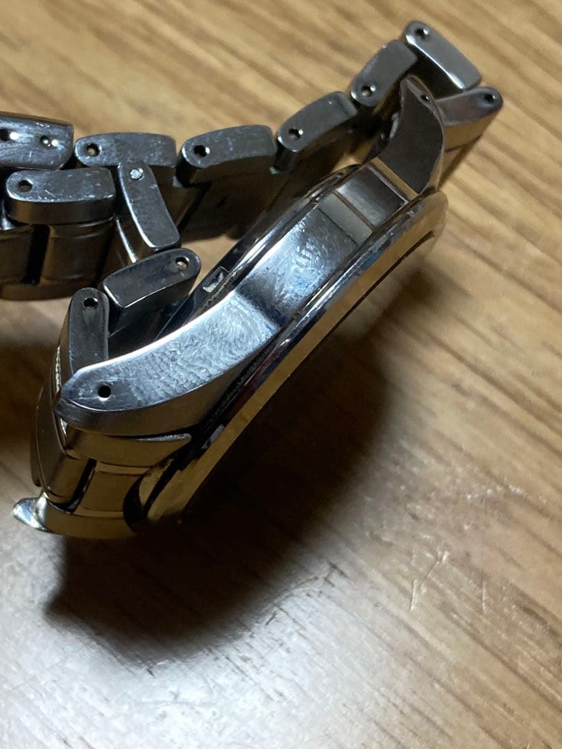 SEIKO SCVE051 自動巻き 時計 ネイビー