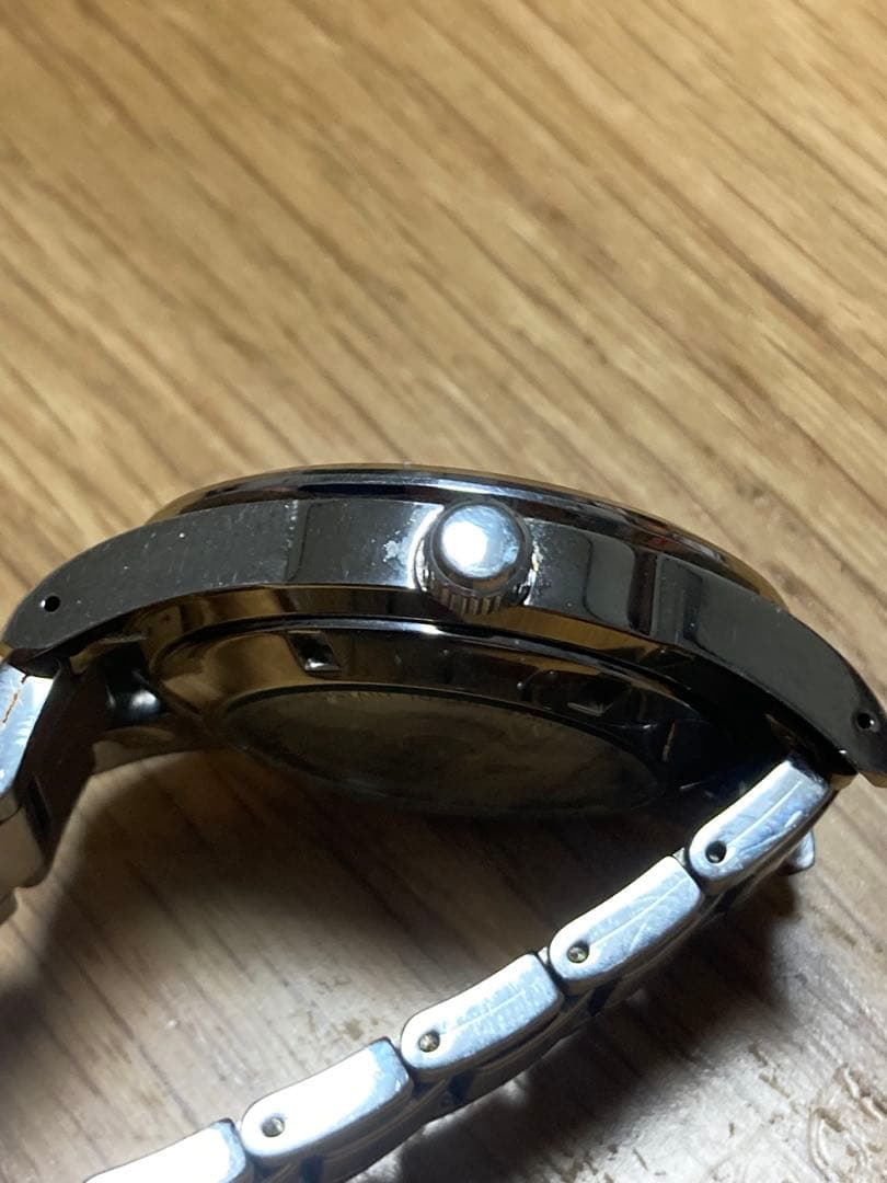 SEIKO SCVE051 自動巻き 時計 ネイビー