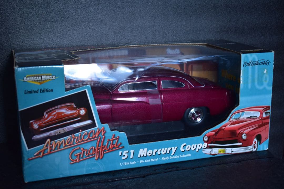1/18 ERTL アメリカングラフィティ マーキュリー クーペ チョップド