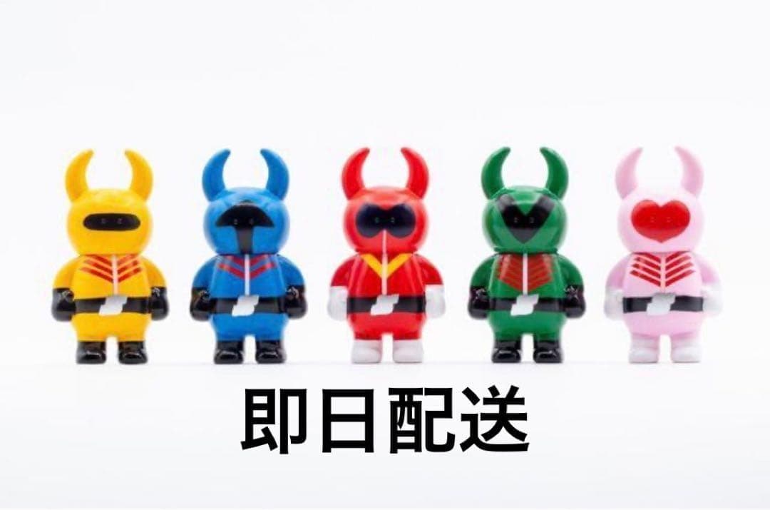 秘密戦隊 ゴレンジャーウアモウ UAMOU 5体セット 秘密戦隊ゴレンジャー × ウアモウ｜UAMOU