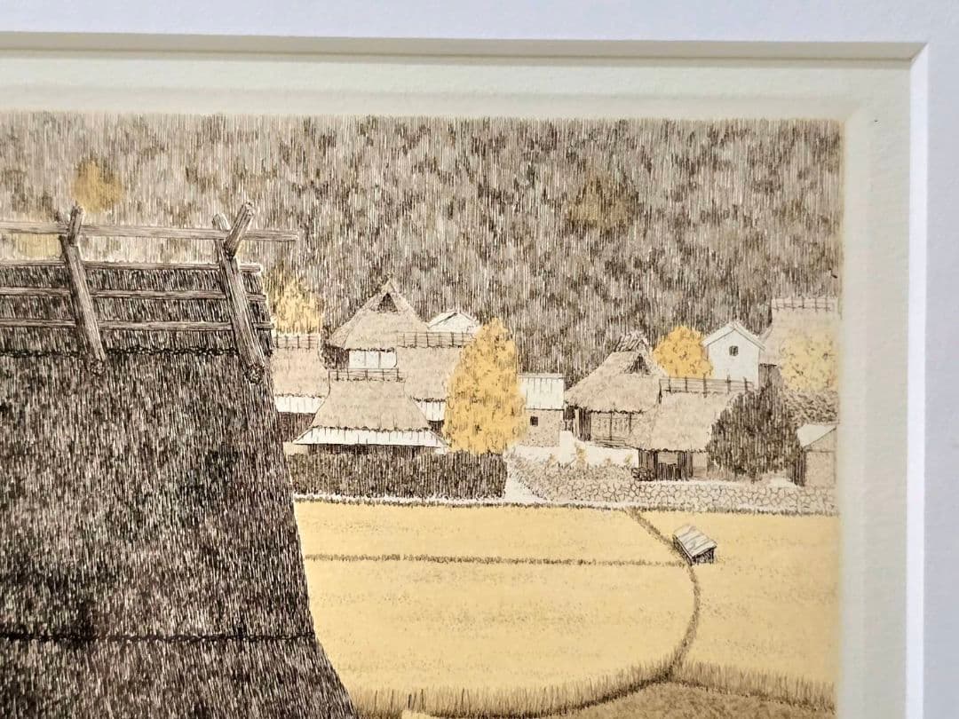 449 真作保証 直筆サイン 田中良平 40/150 銅版画 1984