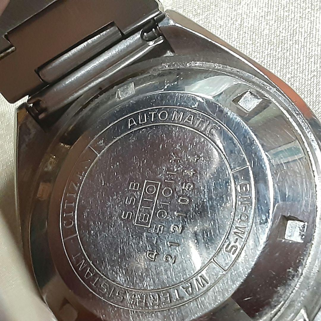 シチズン　ツノクロノ　ミッキー　デイデイト　ATメンズ腕時計　稼働品