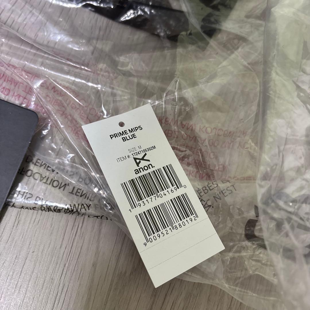 美品　ANON PRIME MIPS ヘルメット Mサイズ　スノーボード　自転車