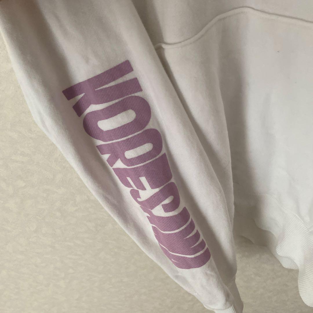 コレサワ パーカー 白 M れ子ちゃん