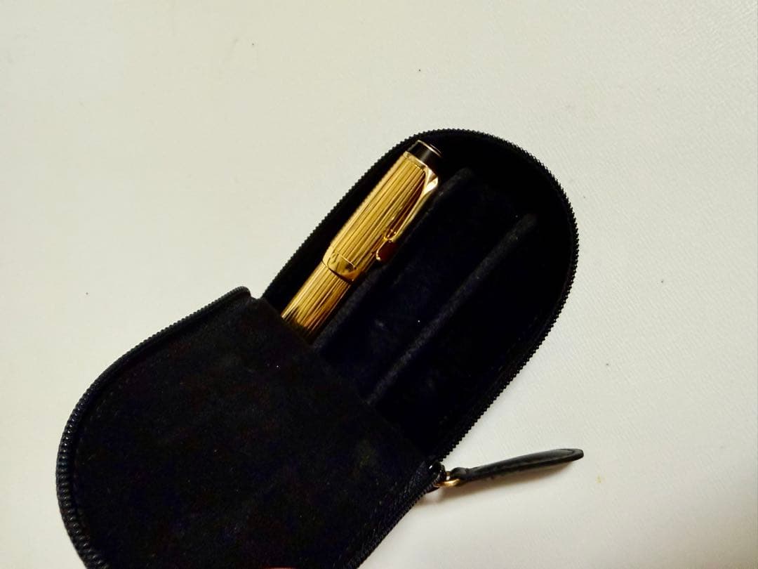 Montblanc モンブラン　革製　ペンケース　ペンポーチ　ボエム用　3本差