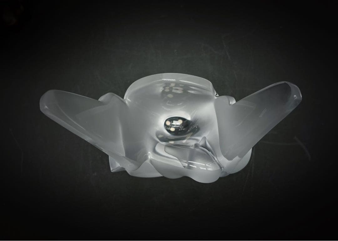 ラリック花瓶シルヴィー Sylvieシルビー フラワーベース 鳥 LALIQUE