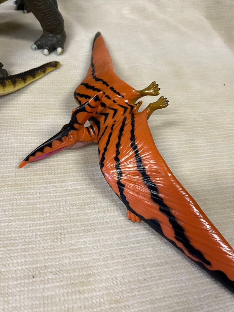 大型　7体フィギュア　恐竜　ワニ　ソフビ　【匿名配送】　フェバリットコレクション